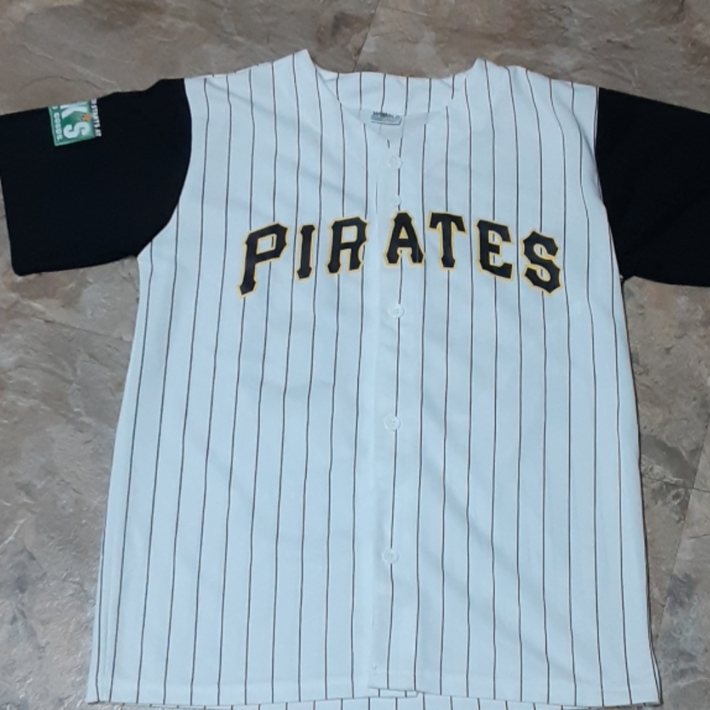 Jason Bay Pittsburgh Pirates button down shirt